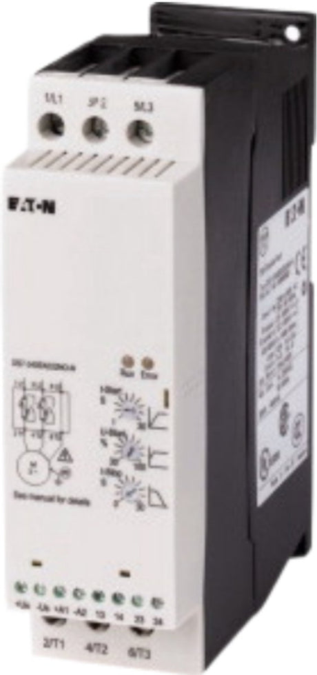 Eaton ds7-340sx016n0-n 134912 softstarter motorvermogen bij 400 v 7.5 kw motorvermogen bij 230 v 4 kw 24 v dc nominale