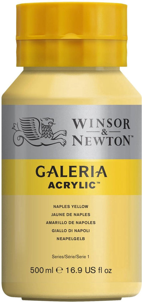 Winsor Newton Galeria Acryl 500 ml Neapelgelb