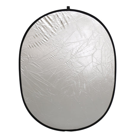 LinkStar Reflexionsbildschirm 2 in 1 R-100150SW Silber Weiß 100x150 cm