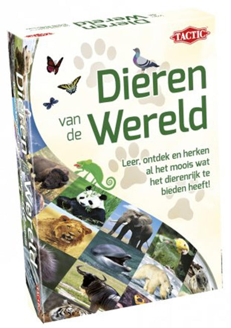 Taktik-Tiere der Welt-Kartenspiel