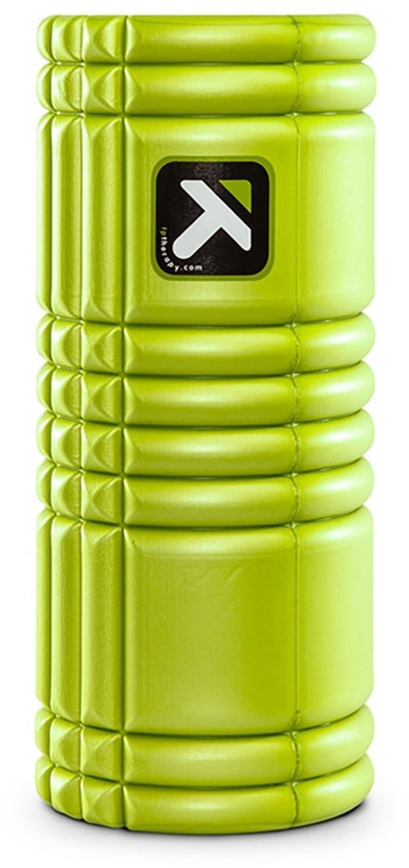 Triggerpoint – The Grid 1.0 Schaumstoffrolle – 33 cm – Limettengrün – Schaumstoff – Massagerolle – Yoga – Pilates – Fitness