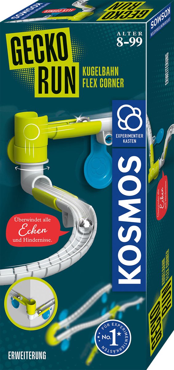 Kosmos gecko run, flex corner