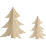 Kreativunternehmen https: www.cchobby.nl Weihnachtsbäume-H-13-18-cm-2-Stück-1-Box