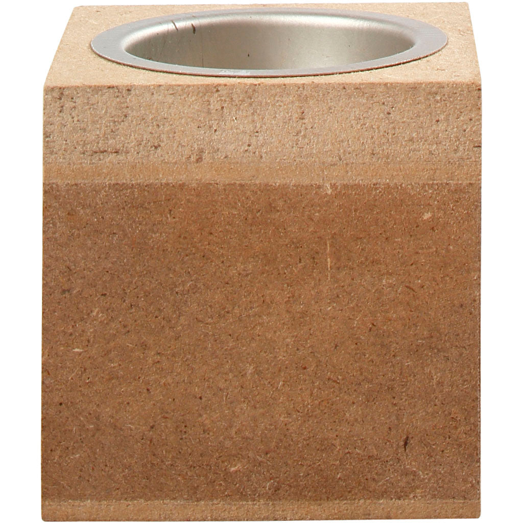 Creativ Company Teelichthalter Holz, 6cm