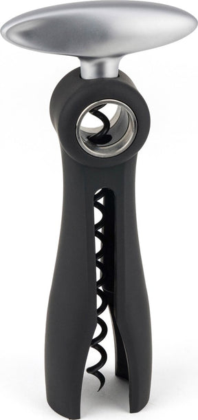 Peugeot Salma Korkenzieher 19 cm – Schneckenschraube und Kappenschneider – Schwarz
