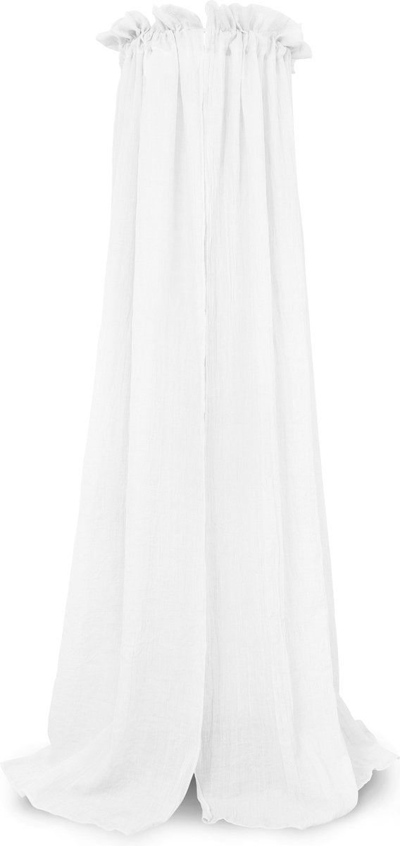 Jollein - baby sluier vintage (wit) - katoen - polyester - baby sluier, bed hemeltje -155cm