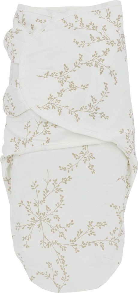 Meyco Baby Branches Wickeldecke – Sand – 0–3 Monate – 1,0 Tog