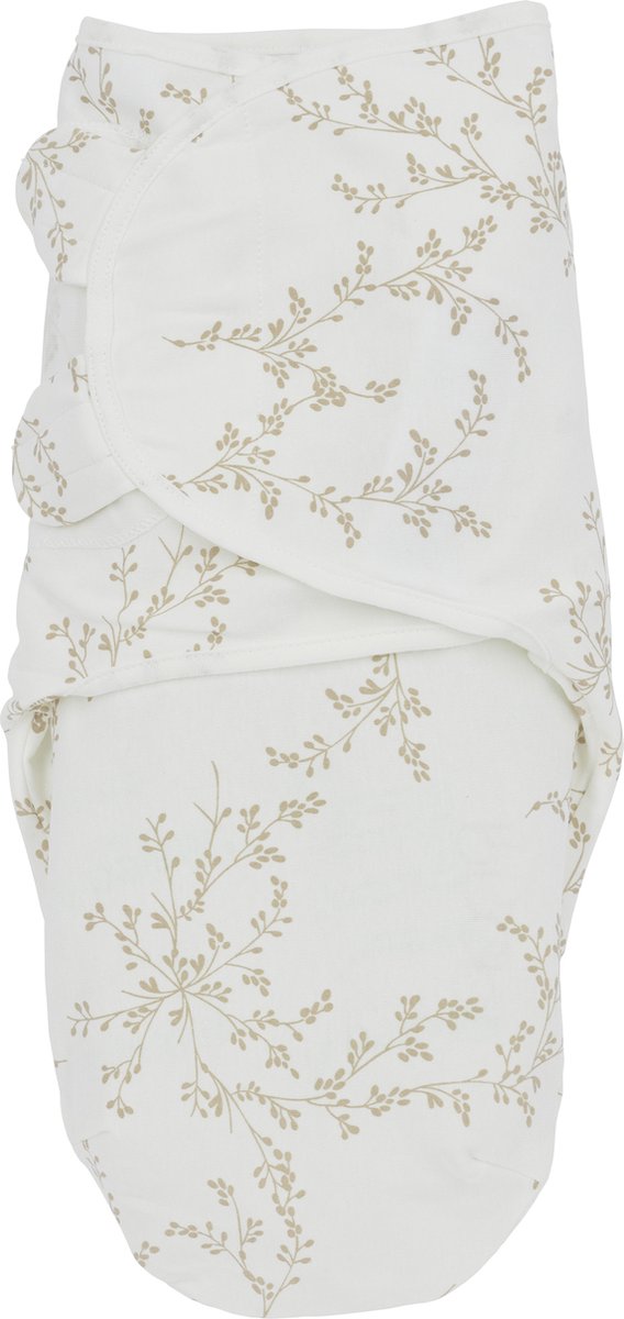 Meyco Baby Branches Wickeldecke – Sand – 4–6 Monate – 1,0 Tog