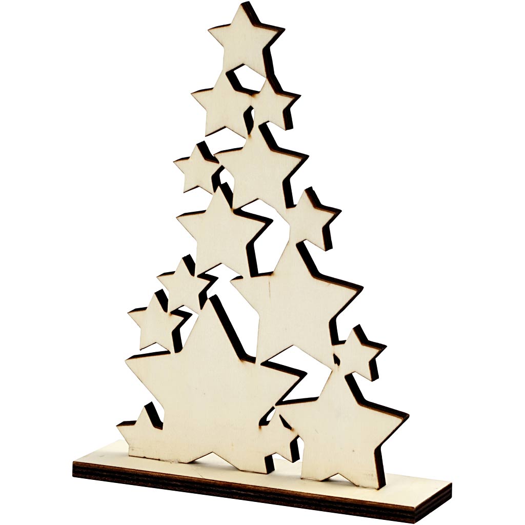 Weihnachtsbaum aus Holz der Firma Creativ