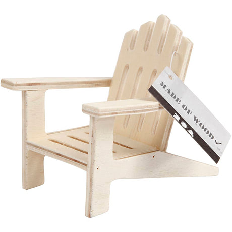 Creativ Company Holz Mini Garden Stuhl