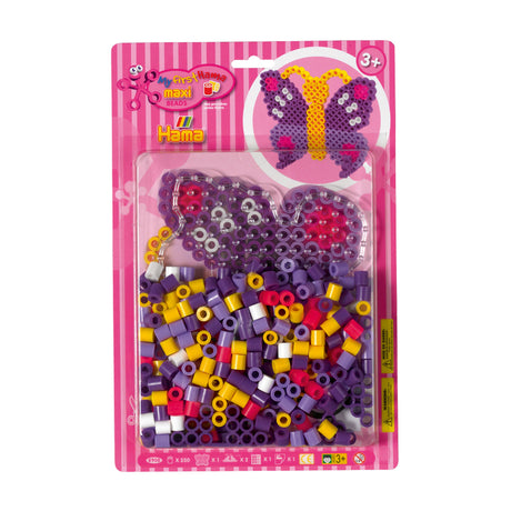 Hama Maxi-Bügelperlen-Set Schmetterling, 250-tlg.