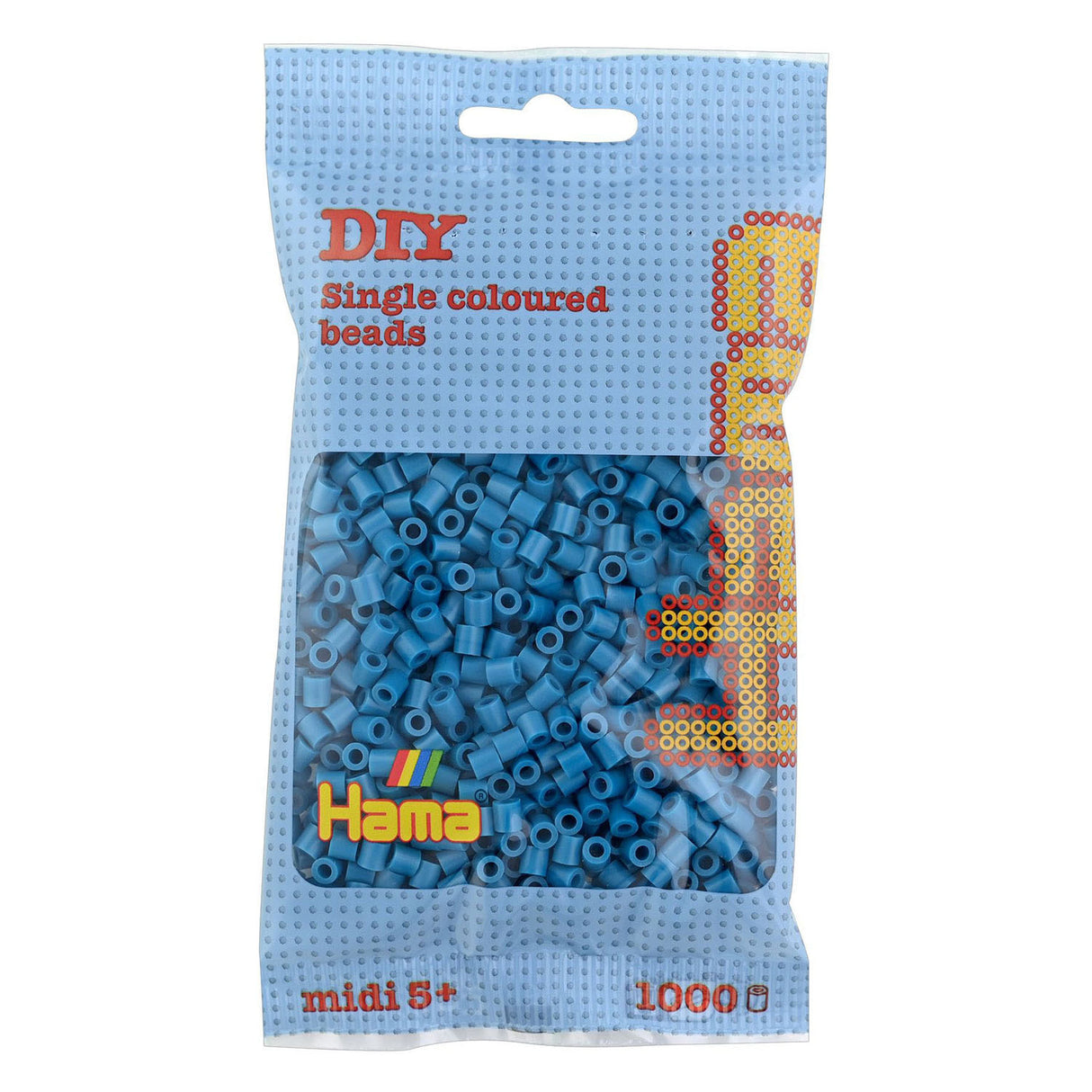 Hama String Perlen - Benzinblau (83), 1000st.