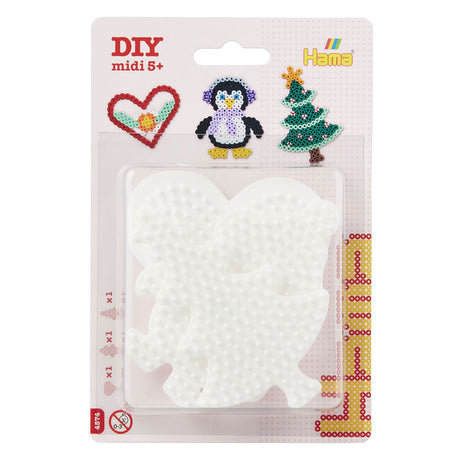 Hama Bügelperlen Winter Grundplatten 3 Stück