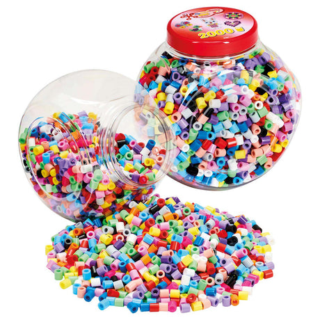 Hama Maxi-Bügelperlen-Set im Pastell-Mischtopf, 2000-tlg.