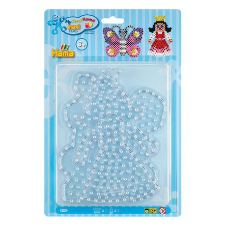 Hama Iron Perlenplatten Maxi - Schmetterling und Prinzessin