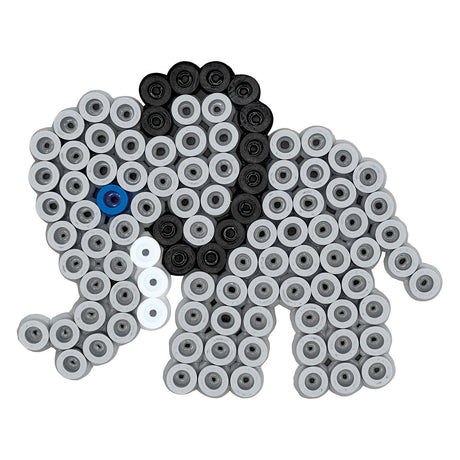 Hama Maxi-Bügelperlenteller Löwe und Elefant