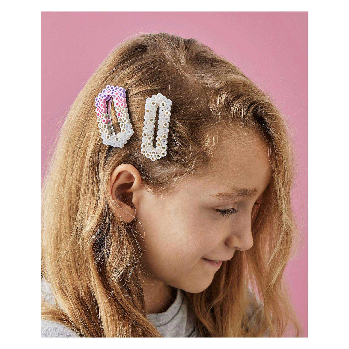 Markenloses Sans-Marque-Hama-Midi-Bügelperlen-Set, Aktivitätsbox, 11 Designs (2400 Stk.)