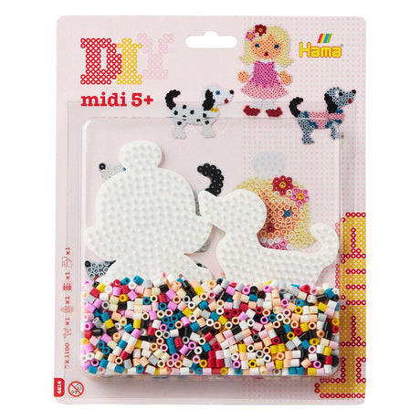 Hama Bügelperlenset Hunde 1100 Teile – kreatives Spielzeugset.