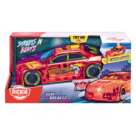 Dickie Beat Breaker, roter Rennwagen