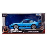 Jada spielt Jada Fast Furious Brians Porsche 911 GT3 RS im Maßstab 1:24
