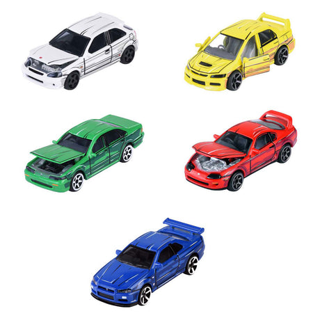 Majorette JDM Legends Anime, 5 Teile.