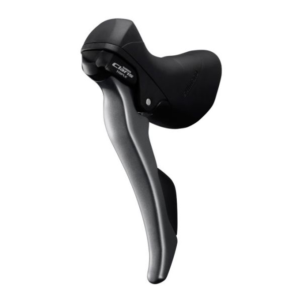 Shimano-Einsteller (links) mit Bremshebel 3-Gang Claris ST-R2030 – grau schwarz
