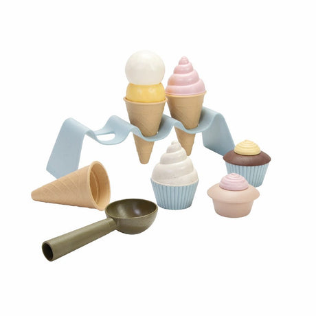 Dantoy Spielzeug-Eiscreme-Set, 15-teilig.