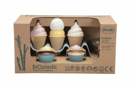 Dantoy Spielzeug-Eiscreme-Set, 15-teilig.