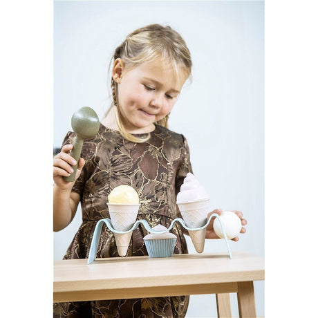 Dantoy Spielzeug-Eiscreme-Set, 15-teilig.