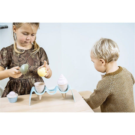 Dantoy Spielzeug-Eiscreme-Set, 15-teilig.