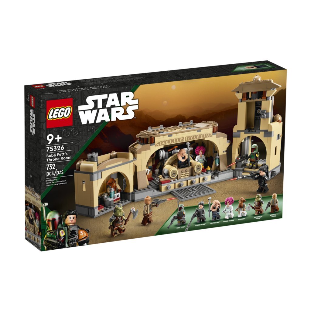 Lego Star Wars 75326 Boba Fetts Thronsaal