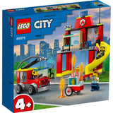 Lego City 60375 Feuerwache und Feuerwehrauto