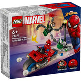 LEGO LEGO Super Heroes 76275 Motorradverfolgung: Spider-Man gegen Doc Ock