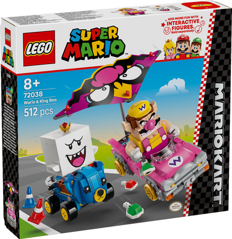 Lego® Super Mario™: Mario Kart™ – Wario und King Boo – 72038