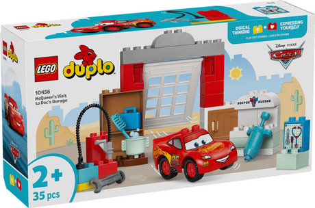 Lego Duplo Disney und Pixar Cars McQueens Besuch in Docs Garage – 10456