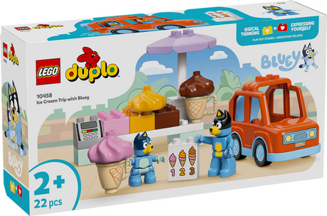 Lego® duplo® Bluey Hol dir ein Eis mit Bluey – 10458