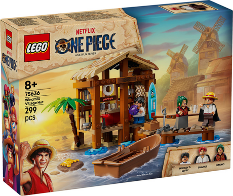 Lego® einteiliges Bauset „Hütte im Windmühlendorf“ – 75636