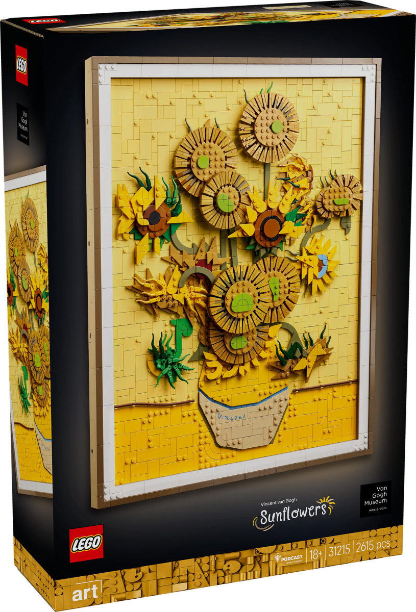 Lego Art 31215 Vincent Van Gogh – Sonnenblumen