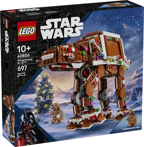 Lego 40806 christmas peperkoek at-at walker.