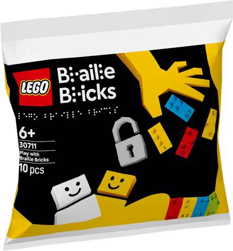 Lego-Impulsbeutel – Spielen mit Braille-Kacheln