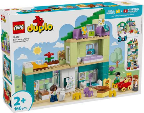 Lego Duplo Town 10470 – Haus – 3-in-1 – inklusive Figuren