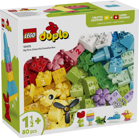 Lego Duplo Classic bunter Kreativbox-Bausatz mit kreativem Spielzeug für Kinder 10479