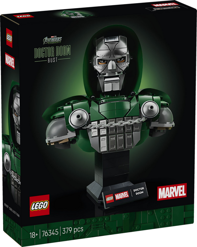 Lego tbc super heroes 76345 marvel avengers doomsday buste