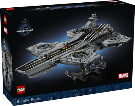 Lego ǀ Marvel S.h.i.e.l.d. Helicarrier-Superhelden-Bausatz für Erwachsene 76354