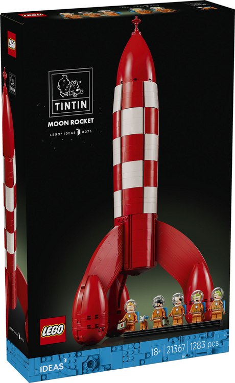Lego Ideas Tim und Struppi Mondrakete – 21367