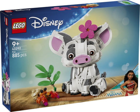 Lego ǀ Disney Vaiana Pua baubares Tierspielzeug für Kinder und Dekoration 43292