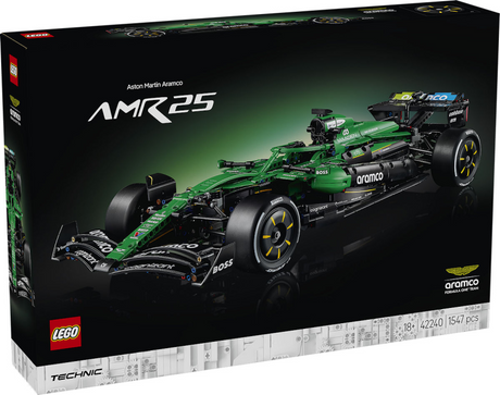 Lego Technic Aston Martin Aramco Amr25 F1 Autobausatz für Erwachsene mit Modellauto 42240