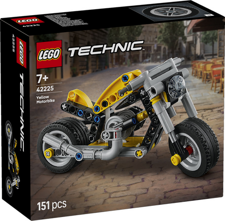 Lego Technic 42225 gelber Motor