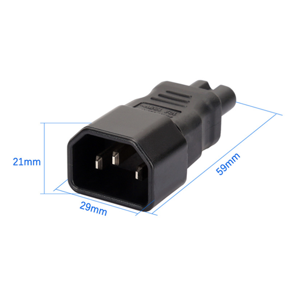 Studioking Adapterset PCA-C7A für C7- bis C14-Stromkabel