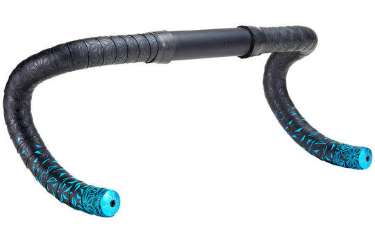 Supacaz – Super klebriges Kush Star Fade Lenkerband schwarz neonblau